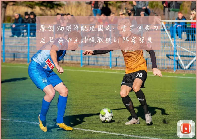 原创 杨明洋配进国足,索罗金带刀后卫 成都主帅吸取教训 阵容深度冠军级